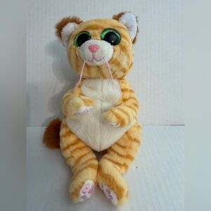 Ty Beanie Bellies Mango the Gold Tabby Cat Plush Plush